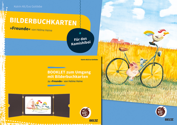 Bilderbuch, Karten, Kamishibai, Kinderbuch, Fahrrad