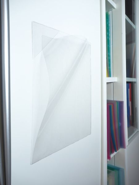 schriftenschärfer, aktenmappe, transparent, milchig, magazin