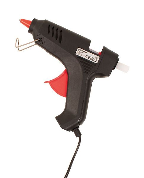 Heißklebepistole Ø 11 mm mit 2 Klebesticks, Hochtemperatur ca. 170 Grad