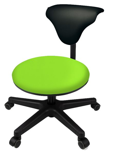 ergonomischer Stuhl, Bürostuhl, grüner Sitz, Drehstuhl, Rollstuhl/Handledstuhl mit Rollen