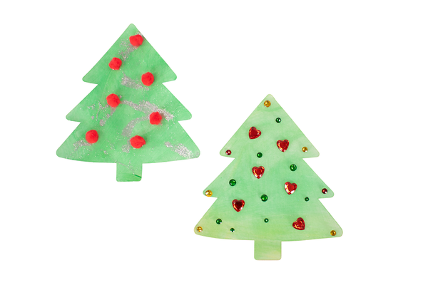 Blanko-Motive Tannenbaum, Karton, 20 Stück, 22,5 x 21 cm