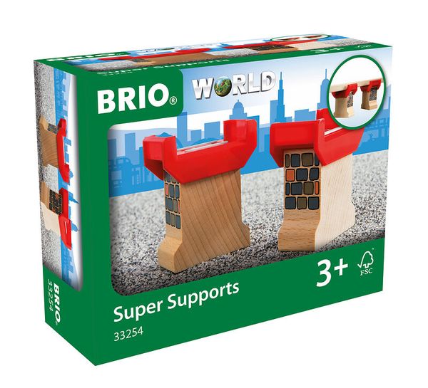 BRIO Brückenfundament, 2 Teile, ab 3 Jahre