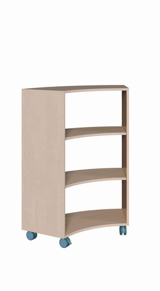 Sechstelkreisschränke ohne Rückwand (B/H/T: 99 x 120 x 48 cm)