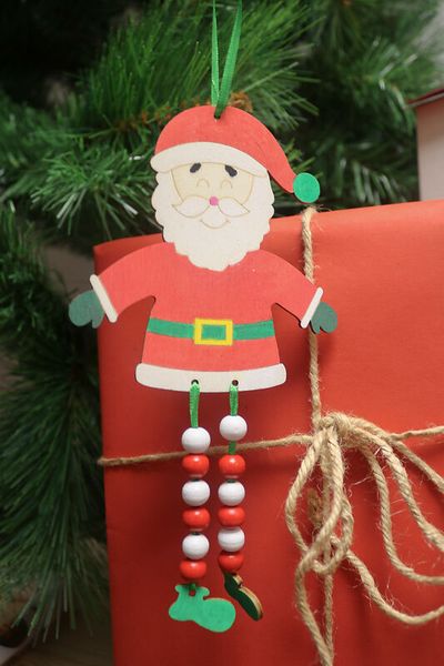 Schlenkerfiguren Weihnachten, 6 Stück Schlenkerfiguren Weihnachten, 6 Stück