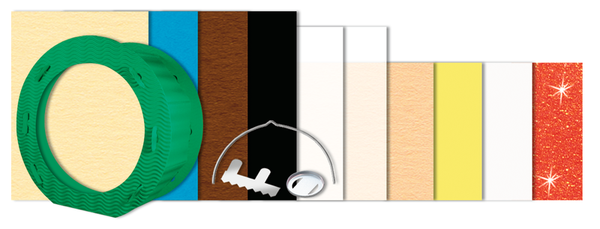 Rundlaternen-Bastelset, "Motiv wählbar", Ø ca. 22 cm, 1 Set Rundlaternen-Bastelset, "Motiv wählbar", Ø ca. 22 cm, 1 Set