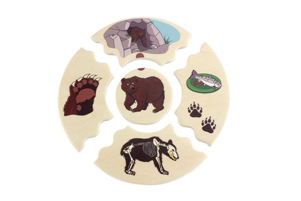 Nawito Puzzle - Tierarten, 9 Puzzles mit je 5 Teilen, ab 4 Jahre Nawito Puzzle - Tierarten, 9 Puzzles mit je 5 Teilen, ab 4 Jahre