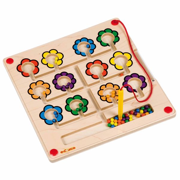 Holzspiel, Puzzle, Perlen, Legeteile, Farben
