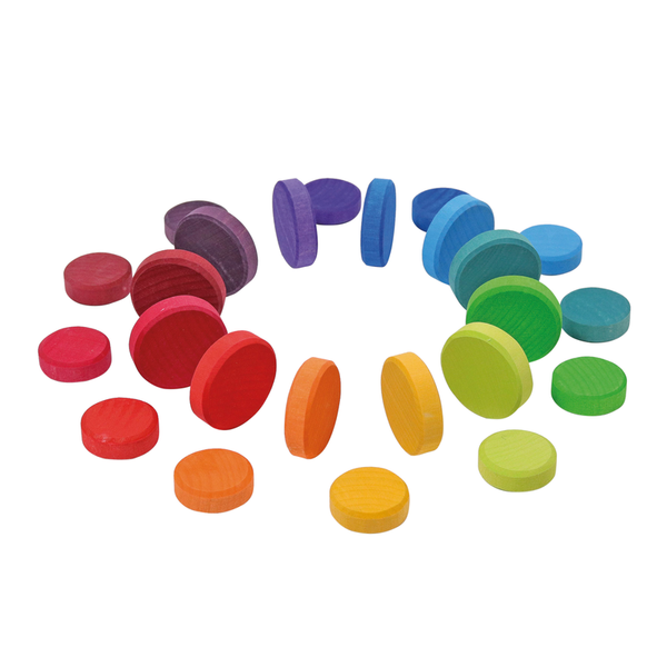 GRIMM´S Holztaler Regenbogen, 24 tlg. GRIMM´S Holztaler Regenbogen, 24 tlg.