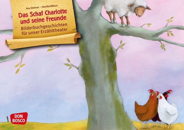 Kamishibai Bildkartenset - Das Schaf Charlotte und seine Freunde