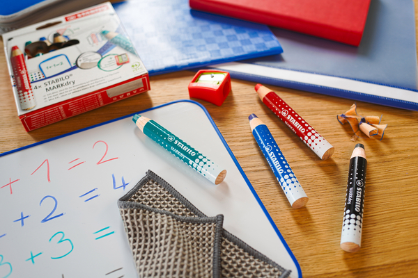 STABILO MARKdry, Flipchartmarker, 4er Set