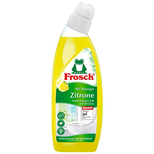 WC-Reiniger, Zitrone, Kalkentferner, Flasche, Kraftreiniger