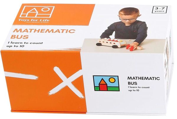 TOYS FOR LIFE mathematic bus - Mathematik Bus, ab 3 Jahre
