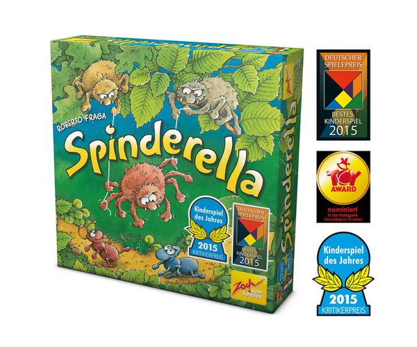 Spinderella, 2 - 4 Spieler, ab 6 Jahre