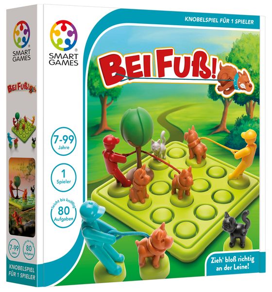 SMARTGAMES Bei Fuß!, für 1 Spieler, 7 - 99 Jahre (SONDERANGEBOT)
