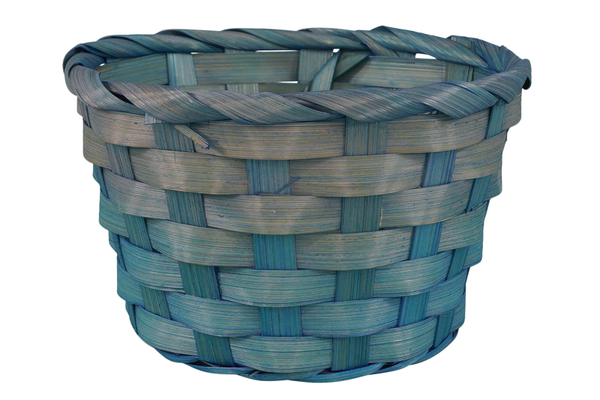 Bastkorb bunt, 6 Stück Bastkorb bunt, 6 Stück