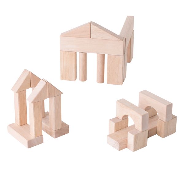 GUIDECRAFT Holz-Bausteine "Unit Blocks", Setgröße wählbar