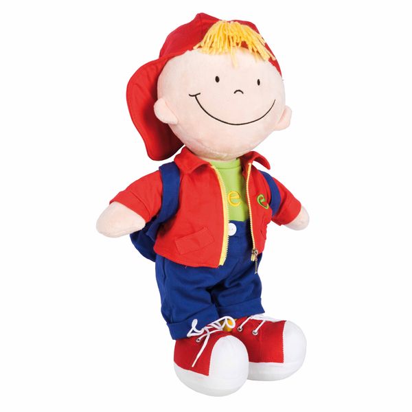 EDUCO Anziehpuppe Ed (Höhe 53 cm), ab 3 Jahre Spielzeug, Person