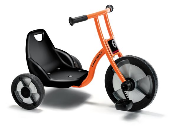 Dreirad, Kinderfahrzeug, Trike, Gurtschiene, Split-Laufrad
