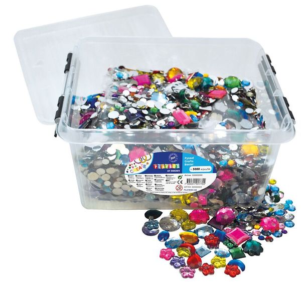 Kristallsteine in Box 5000 Stück Kristallsteine in Box 5000 Stück