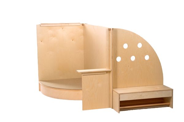 DUSYMA Krippenspielwand zum  Malen und Lesen, natur DUSYMA Krippenspielwand zum  Malen und Lesen, natur