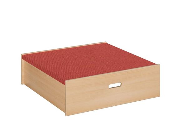 Korbbox, Schublade, Holz, Aufbewahrung, Rote Matte