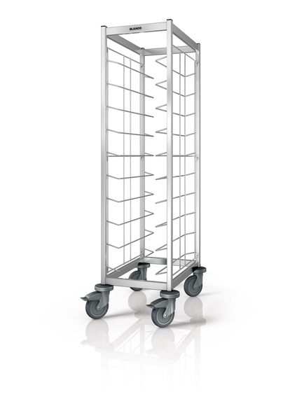 Tablett-Abräumwagen TAW 10 für GN Tabletts mit Seitenverkleidung Tablett-Abräumwagen TAW 10 für GN Tabletts mit Seitenverkleidung