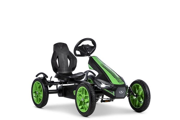 go-kart, pedal-go-kart, grüne-raeder, go-kart-fuer-erwachsene, vier-rad-go-kart