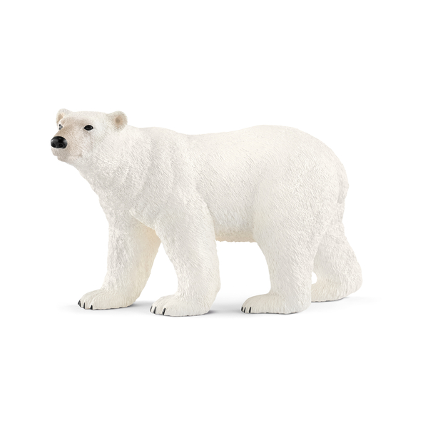 Bär, Plushie, Weiße Fellfigur, Tierfigur, Spielzeug