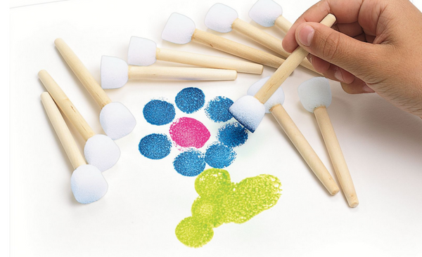 Schwammpinsel, 12 Stück Schwammpinsel, 12 Stück