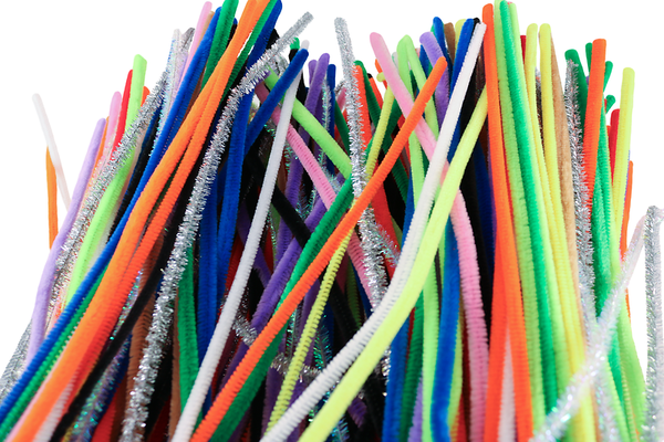 FOLIA Chenille Mix, Ø 4-8 mm, 700 Stück, 30 cm lang FOLIA Chenille Mix, Ø 4-8 mm, 700 Stück, 30 cm lang