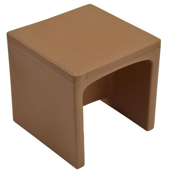 stuhl, klein, holz, bräunlich, hocker