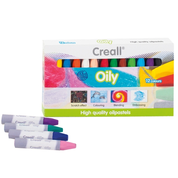 Creall Ölpastellkreide "Oily" 12er Set