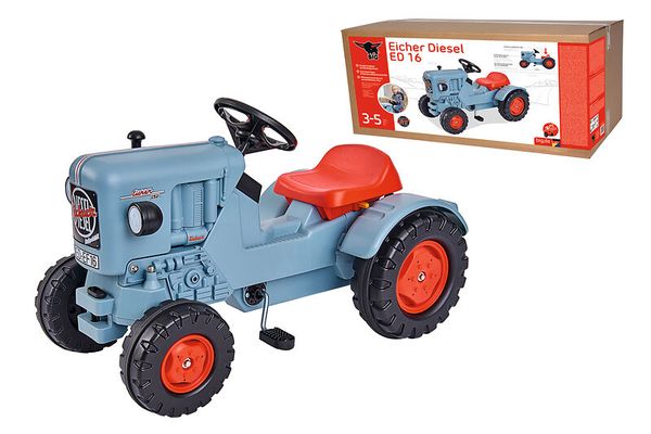 BIG Eicher Diesel Kinder Sitztraktor, ab 3 Jahre
