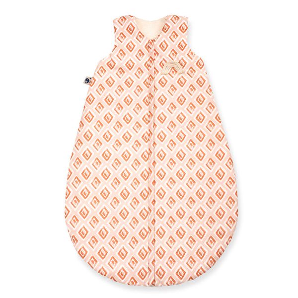 Schlafsack, Schlafsack Baby, Gemusterter Schlafsack, Baumwolle, Dreiviertel Klettverschluss