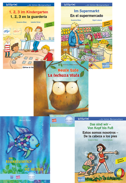 Buchpaket - spanisch-deutsche Kinderbücher