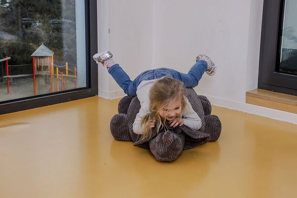 Sitzsack Nashorn Natascha, Material wählbar