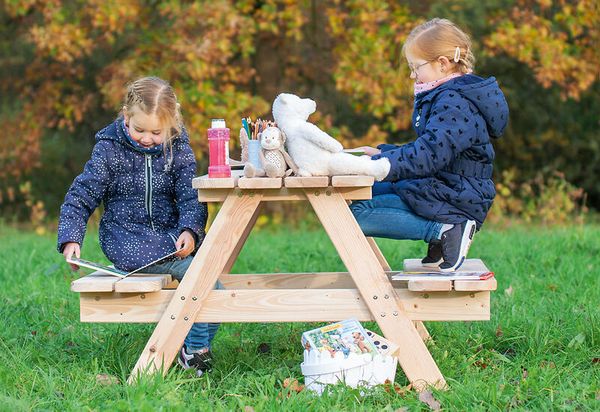 Holz-Tisch, Spielplatz, Picknick-Tisch, Kinder, Outdoor-Set