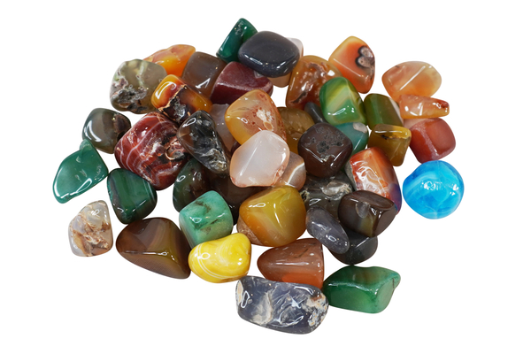 Halbedelsteine "Kunterbunt 2 - 3 cm", 250g Halbedelsteine "Kunterbunt 2 - 3 cm", 250g