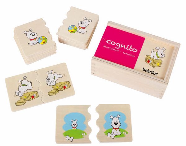 Lernspiel Cognito Räumlichkeit, 20 Teile, ab 4 Jahre Lernspiel Cognito Räumlichkeit, 20 Teile, ab 4 Jahre