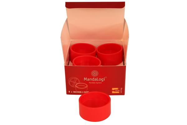 MandaLogi Ergänzungsset Becher, 8 Stück MandaLogi Ergänzungsset Becher, 8 Stück
