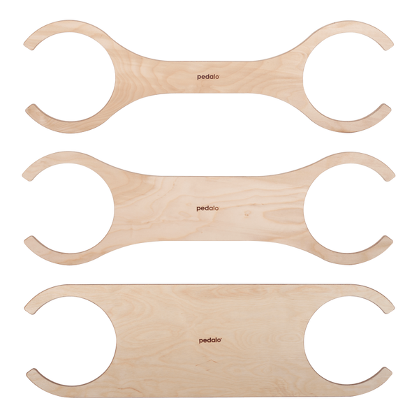 PEDALO Stapelbaustein Balanciersteg Set, 3-teilig