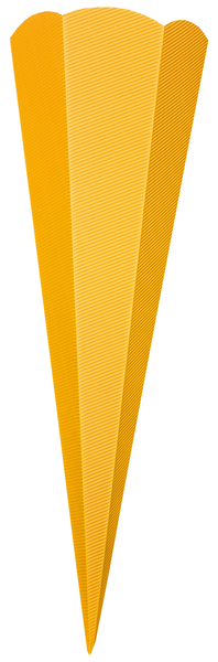 Schultüten-Rohlinge, eckig, aus E-Wellpappe, 68 cm, 5er Set, farbig sortiert Schultüten-Rohlinge, eckig, aus E-Wellpappe, 68 cm, 5er Set, farbig sortiert
