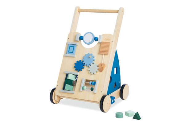 Holzpuzzle, Lernwagen, Montessori, Bausteine, Holzspielzeug