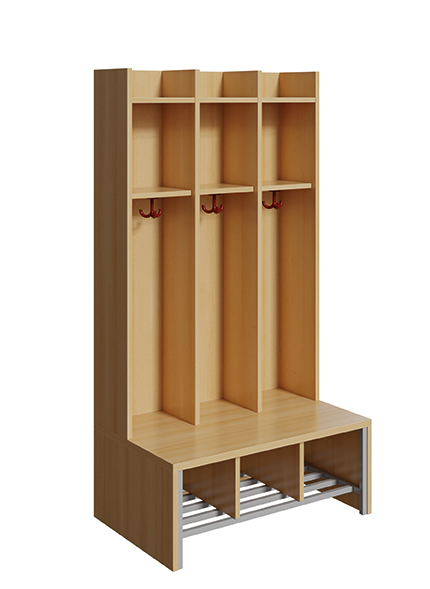 Spindgarderobe offen Spindgarderobe offen