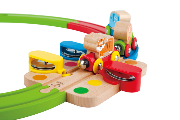 HAPE Eisenbahn-Set "Regenbogen"