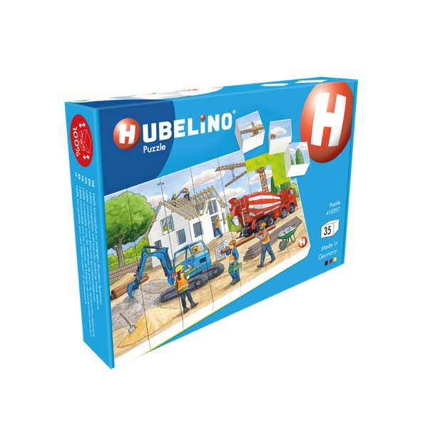 HUBELINO Puzzle - Auf der Baustelle (35-teilig), ab 4 Jahre