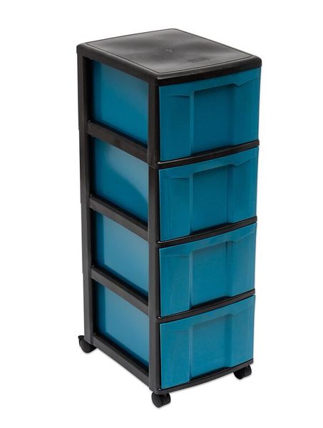 BETZOLD Rollcontainer, 4 große Boxen aus biobasiertem treeNside-Material
