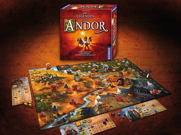 Die Legenden von Andor, 2-4 Personen, ab 10 Jahre