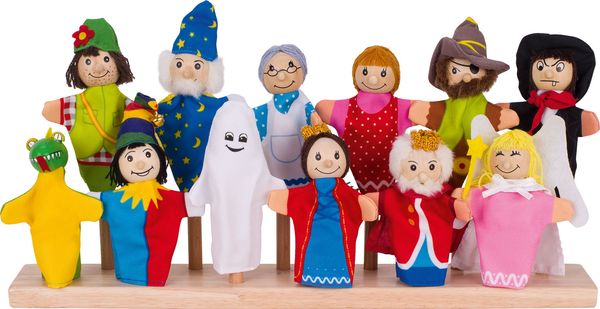 GOKI 12 Fingerpuppen - Set 2 GOKI 12 Fingerpuppen - Set 2
