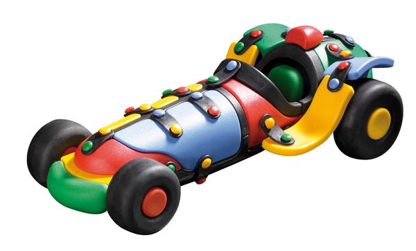 Kinderfahrzeug, Miniaturauto, Kreiselauto, Buntes Spielzeugauto, Figurfreundliches Auto